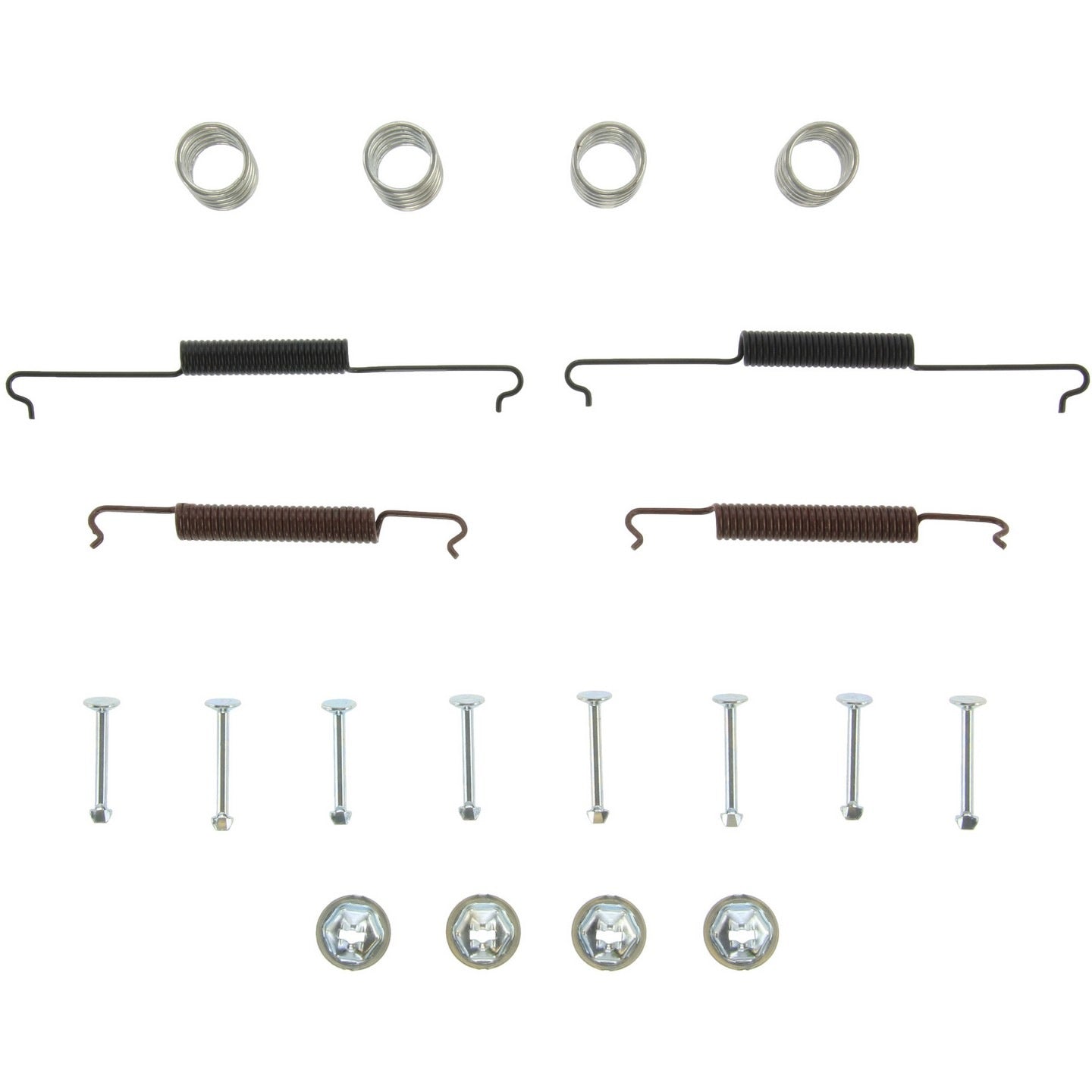 Top View of Rear Drum Brake Hardware Kit CENTRIC 118.33003