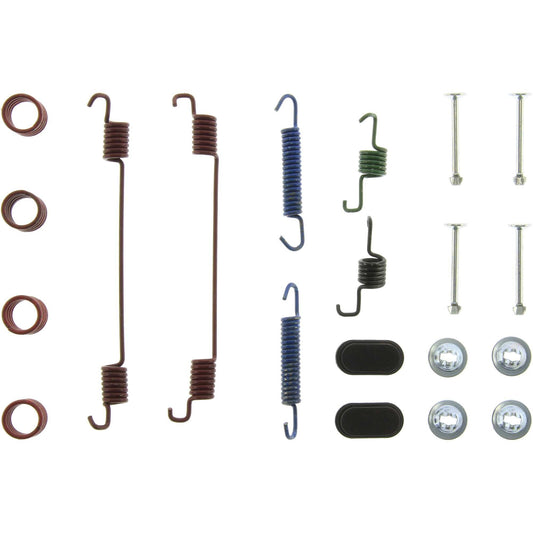 Top View of Rear Drum Brake Hardware Kit CENTRIC 118.35008