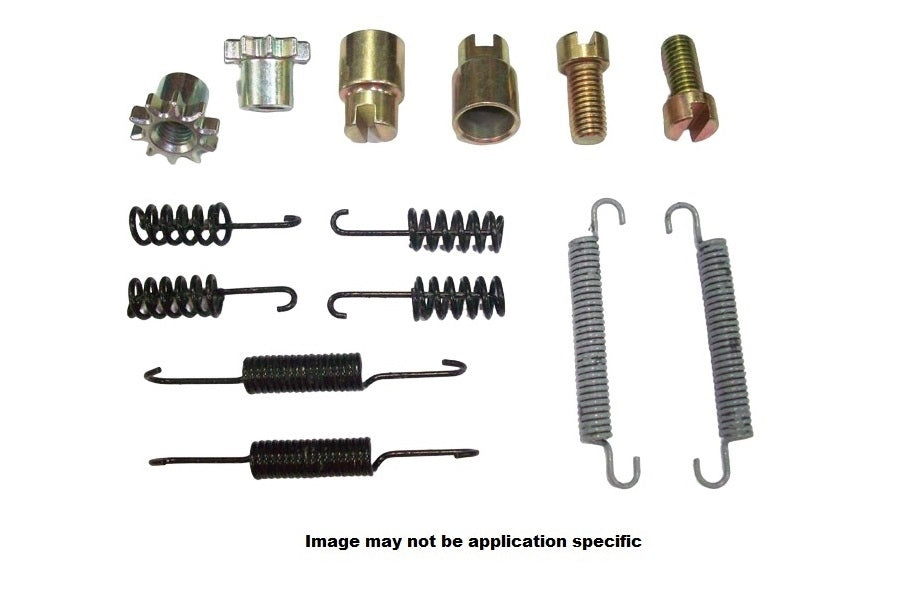 Front View of Rear Drum Brake Hardware Kit CENTRIC 118.40003