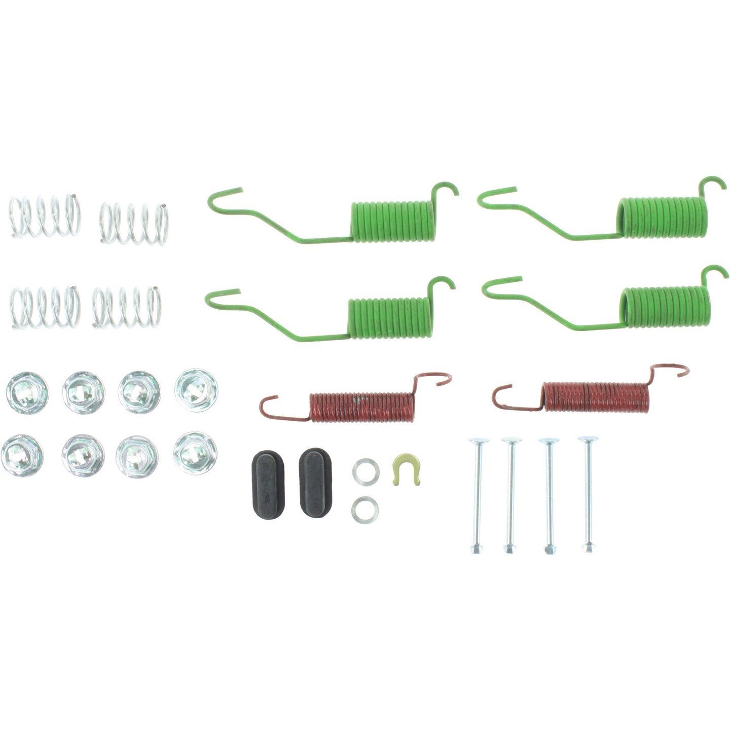 Top View of Rear Drum Brake Hardware Kit CENTRIC 118.42003