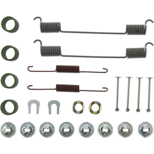 Top View of Rear Drum Brake Hardware Kit CENTRIC 118.42005