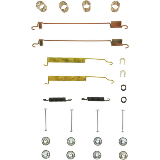 Top View of Rear Drum Brake Hardware Kit CENTRIC 118.42012