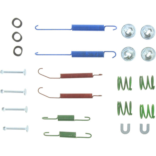 Top View of Rear Drum Brake Hardware Kit CENTRIC 118.42013