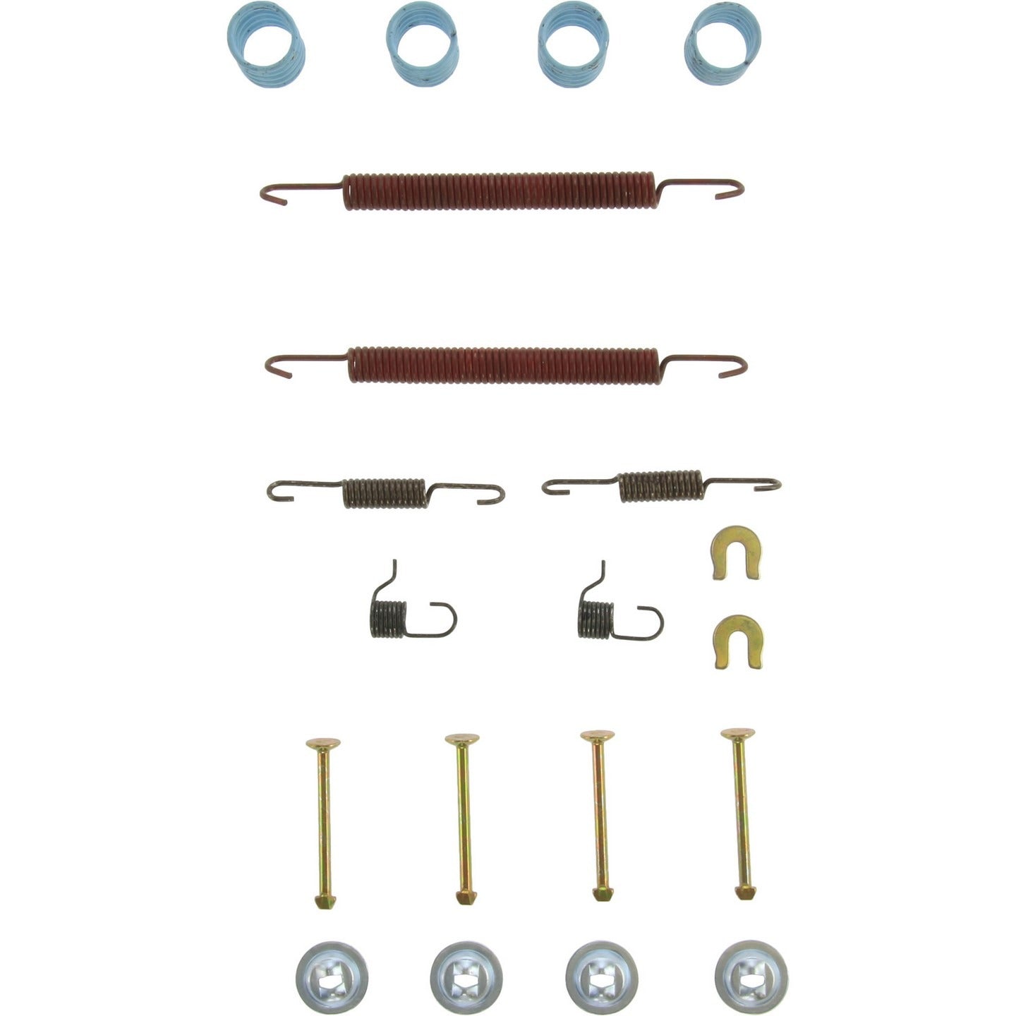 Top View of Rear Drum Brake Hardware Kit CENTRIC 118.42022