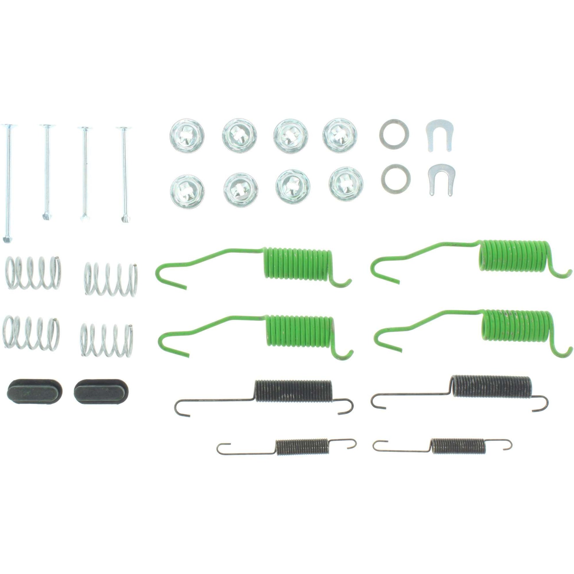 Top View of Rear Drum Brake Hardware Kit CENTRIC 118.44004