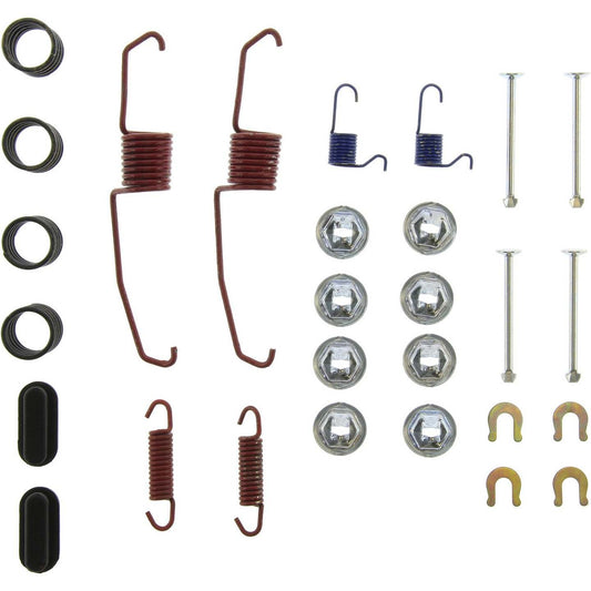 Top View of Rear Drum Brake Hardware Kit CENTRIC 118.44016