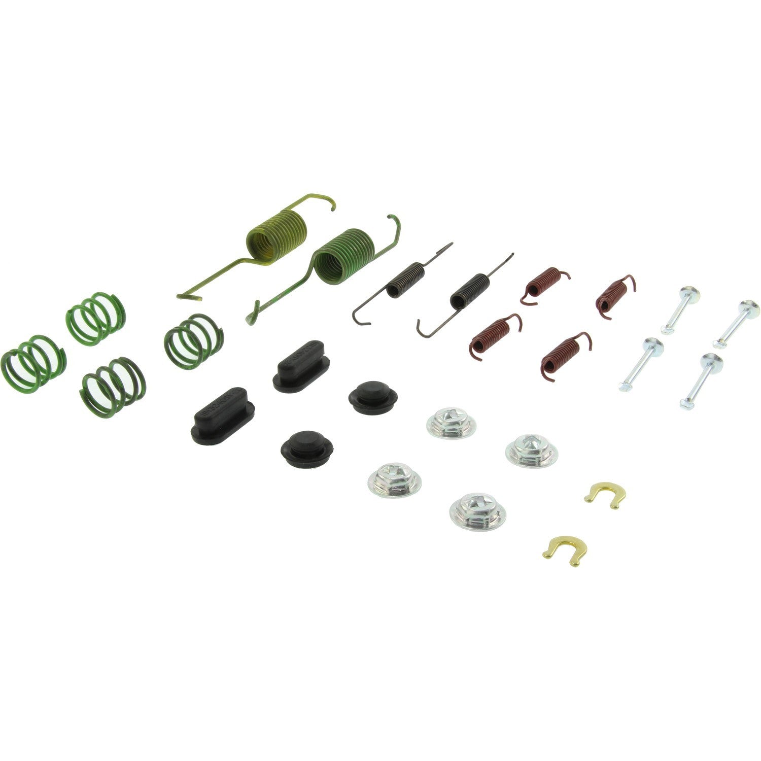 Angle View of Rear Drum Brake Hardware Kit CENTRIC 118.44027