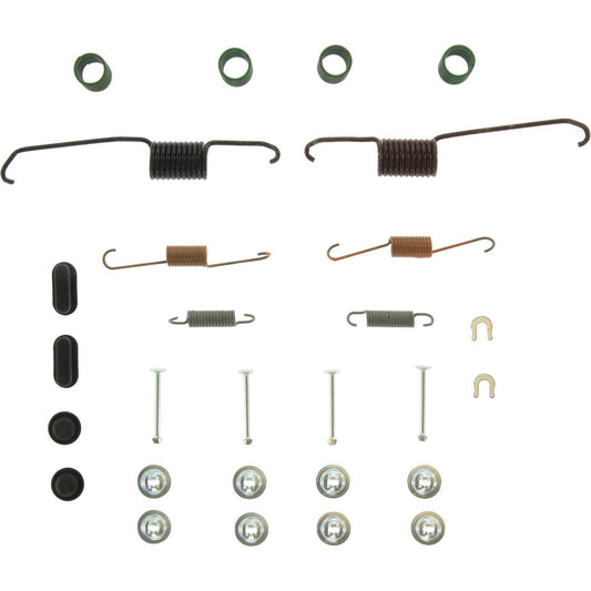 Top View of Rear Drum Brake Hardware Kit CENTRIC 118.44039