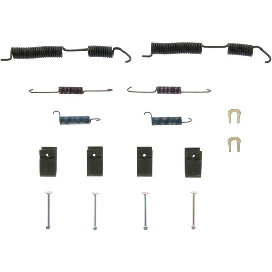 Top View of Rear Drum Brake Hardware Kit CENTRIC 118.45004