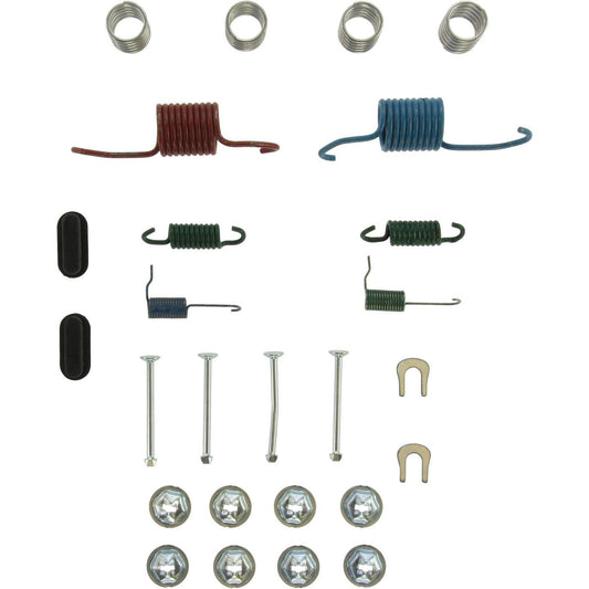 Top View of Rear Drum Brake Hardware Kit CENTRIC 118.46003