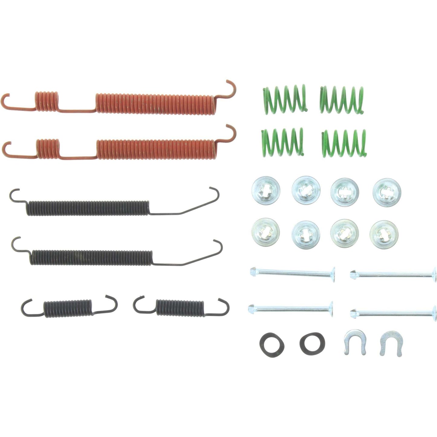 Top View of Rear Drum Brake Hardware Kit CENTRIC 118.46008