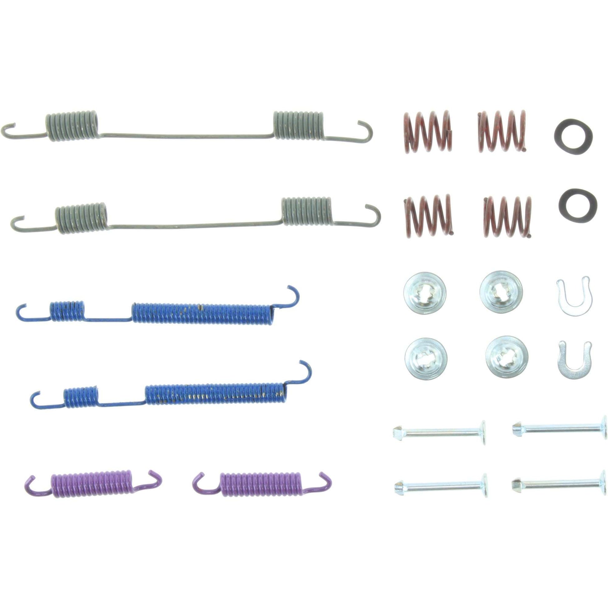 Top View of Rear Drum Brake Hardware Kit CENTRIC 118.46013