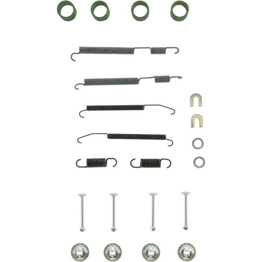 Top View of Rear Drum Brake Hardware Kit CENTRIC 118.47003