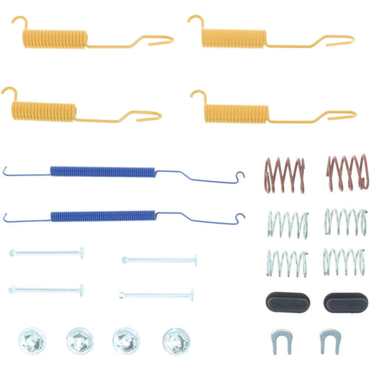 Top View of Rear Drum Brake Hardware Kit CENTRIC 118.58001