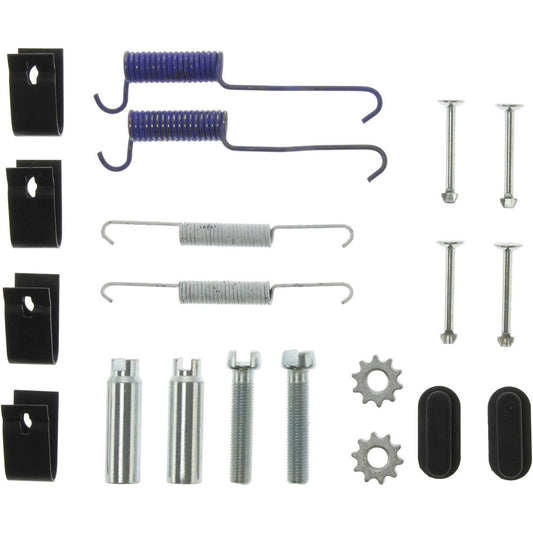 Top View of Parking Brake Hardware Kit CENTRIC 118.58003