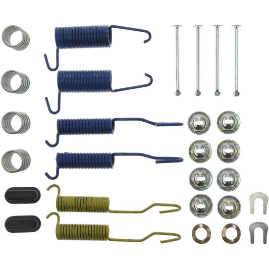 Top View of Rear Drum Brake Hardware Kit CENTRIC 118.61008