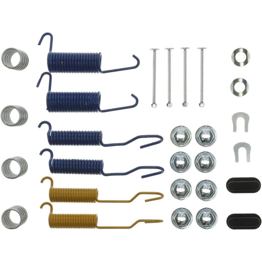 Top View of Rear Drum Brake Hardware Kit CENTRIC 118.61011