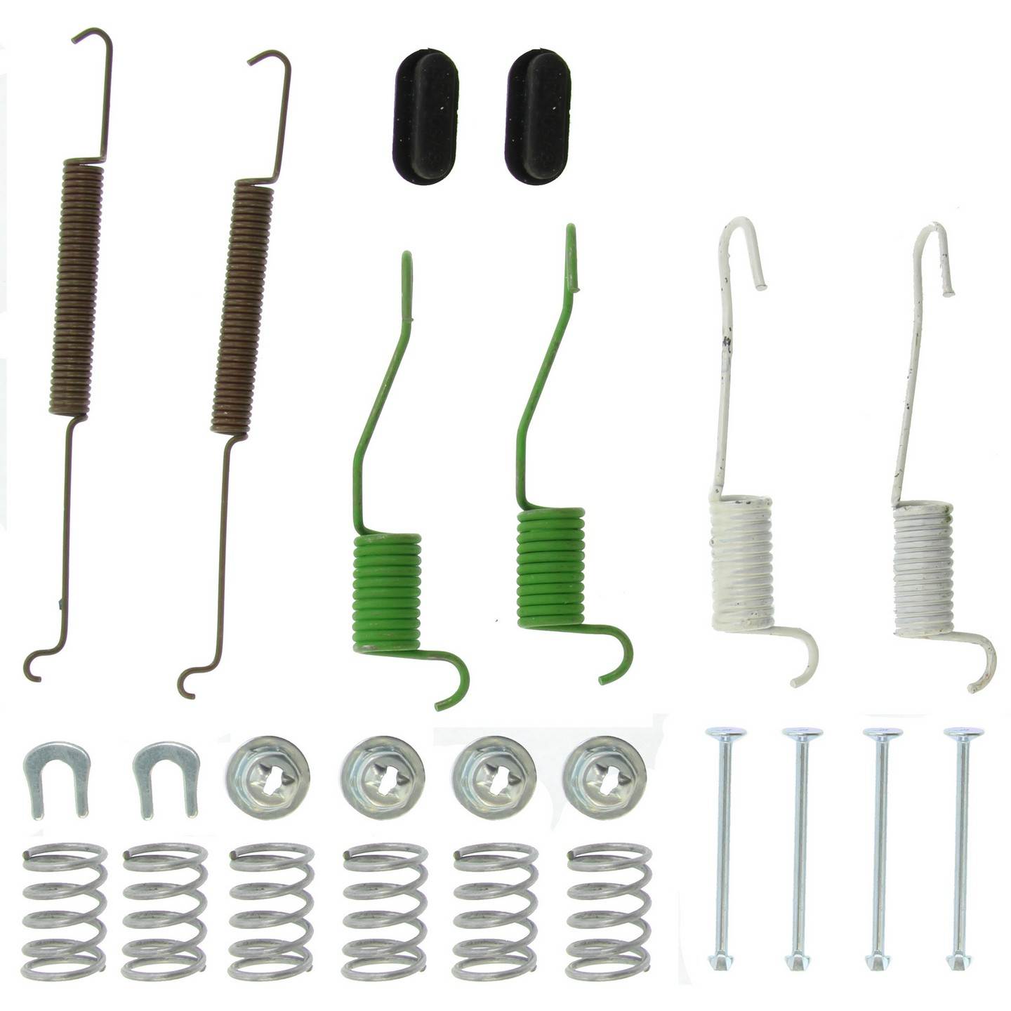 Top View of Rear Drum Brake Hardware Kit CENTRIC 118.61029