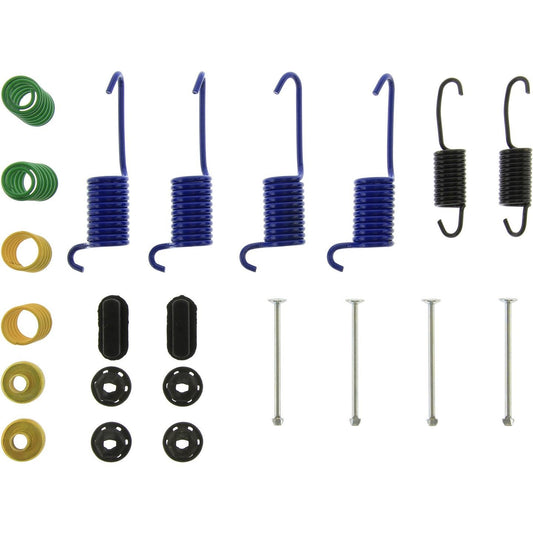 Top View of Front Drum Brake Hardware Kit CENTRIC 118.62012