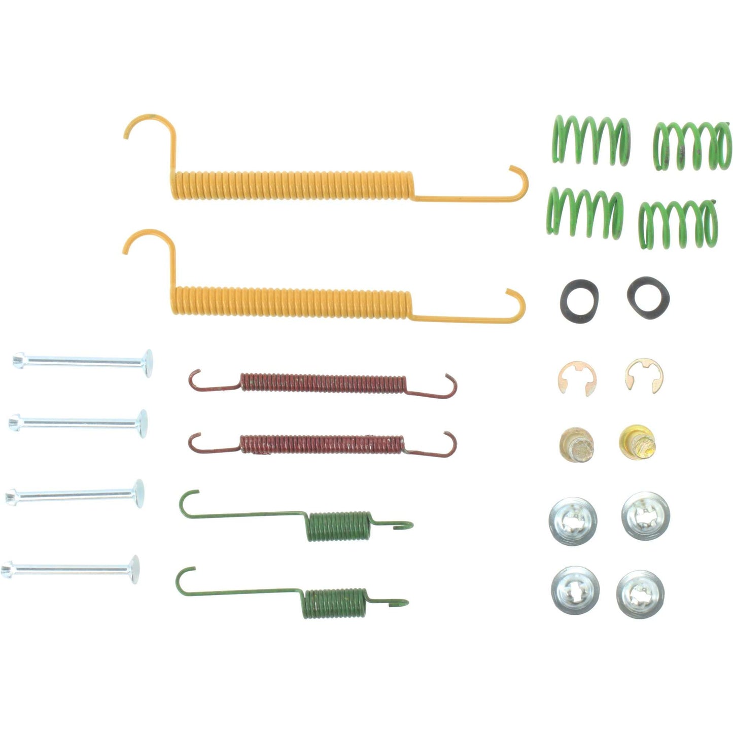 Top View of Rear Drum Brake Hardware Kit CENTRIC 118.62023