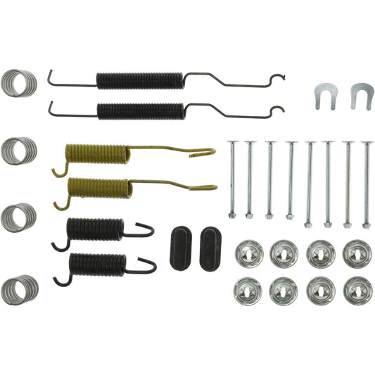 Top View of Rear Drum Brake Hardware Kit CENTRIC 118.63004