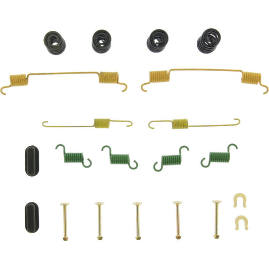 Top View of Rear Drum Brake Hardware Kit CENTRIC 118.63013