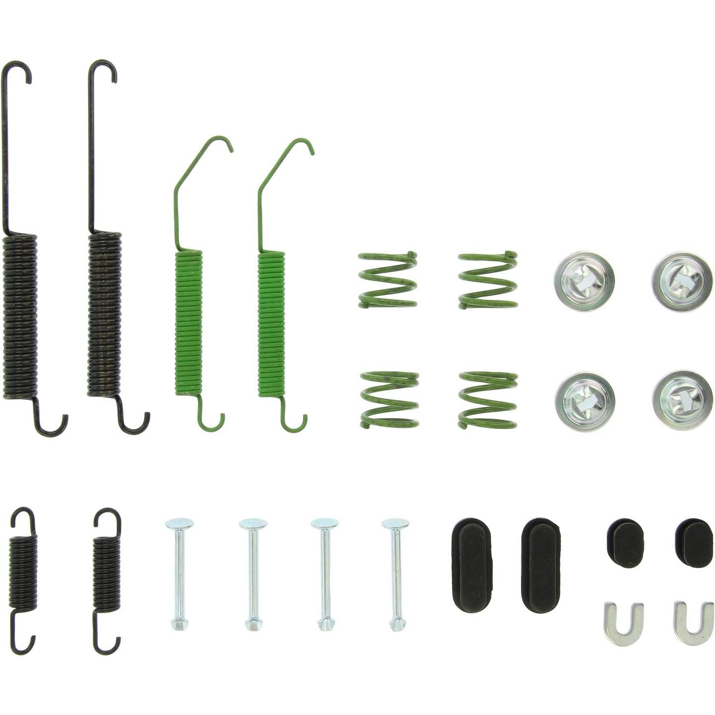 Top View of Rear Drum Brake Hardware Kit CENTRIC 118.63022