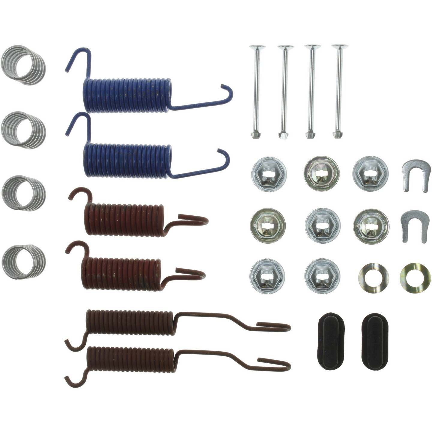 Top View of Rear Drum Brake Hardware Kit CENTRIC 118.65002