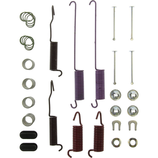 Top View of Rear Drum Brake Hardware Kit CENTRIC 118.65005