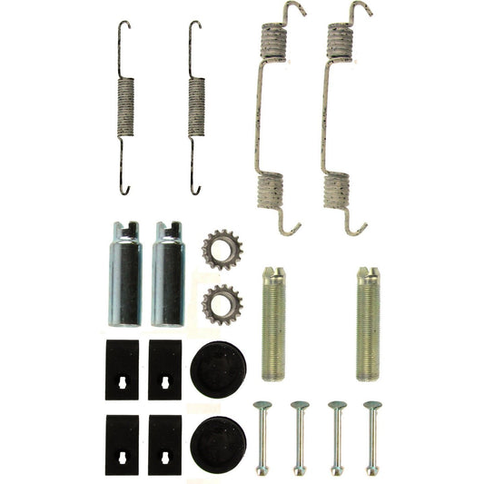 Top View of Parking Brake Hardware Kit CENTRIC 118.65007