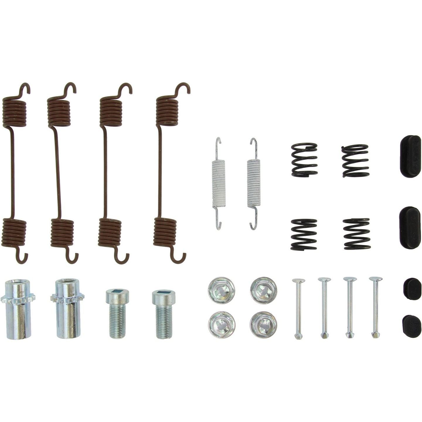 Top View of Parking Brake Hardware Kit CENTRIC 118.66017