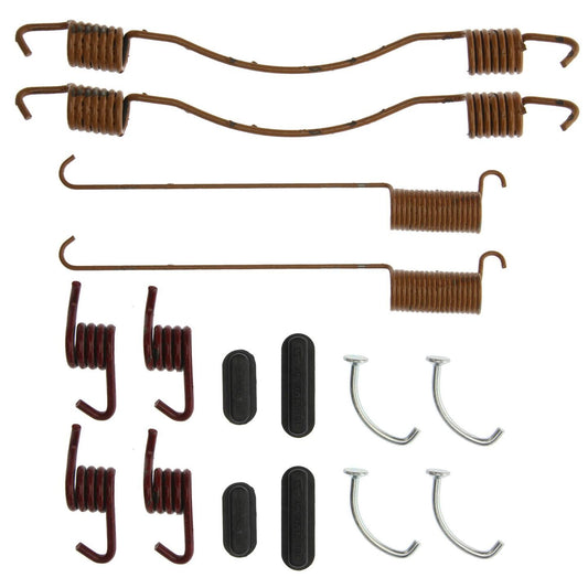 Top View of Rear Drum Brake Hardware Kit CENTRIC 118.68003