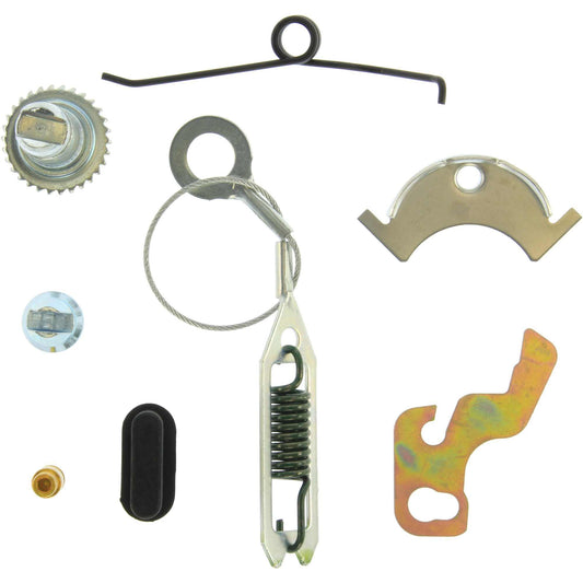 Top View of Rear Left Drum Brake Self-Adjuster Repair Kit CENTRIC 119.62036