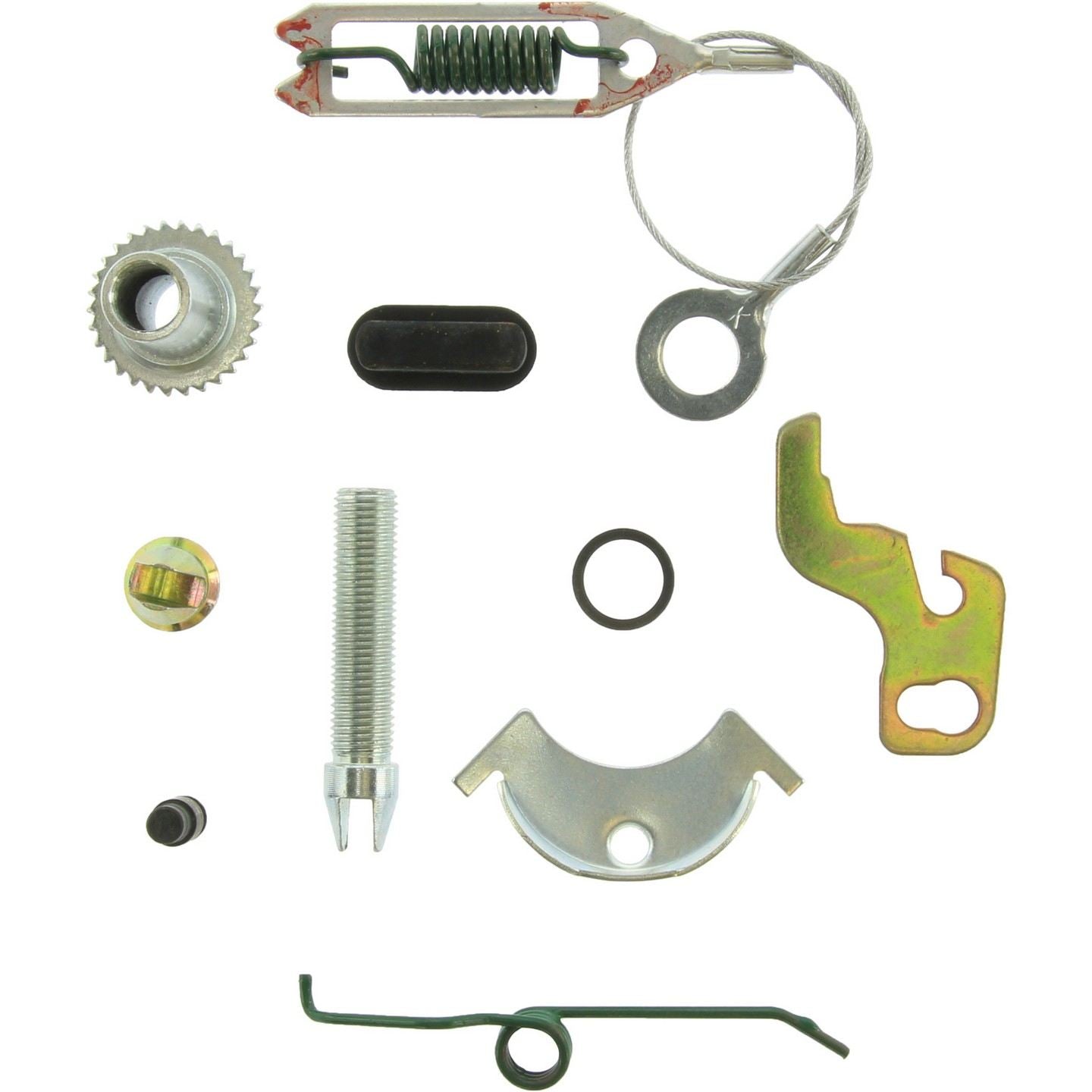 Top View of Rear Right Drum Brake Self-Adjuster Repair Kit CENTRIC 119.63002