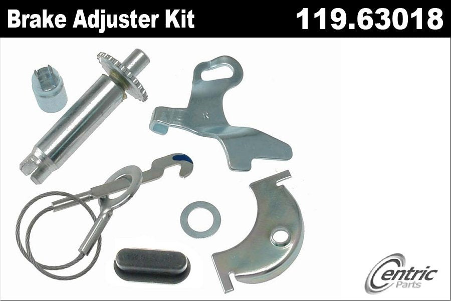 Angle View of Rear Right Drum Brake Self-Adjuster Repair Kit CENTRIC 119.63018