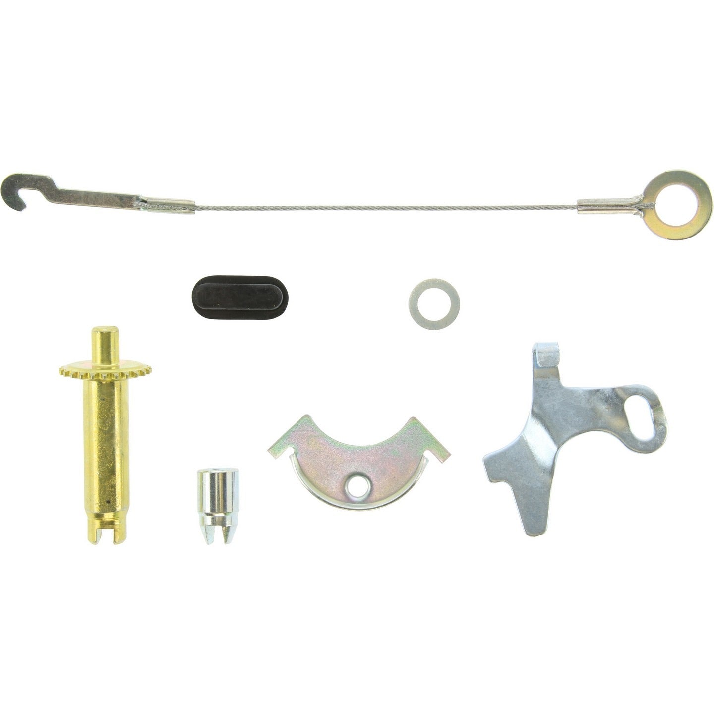 Top View of Rear Left Drum Brake Self-Adjuster Repair Kit CENTRIC 119.64001