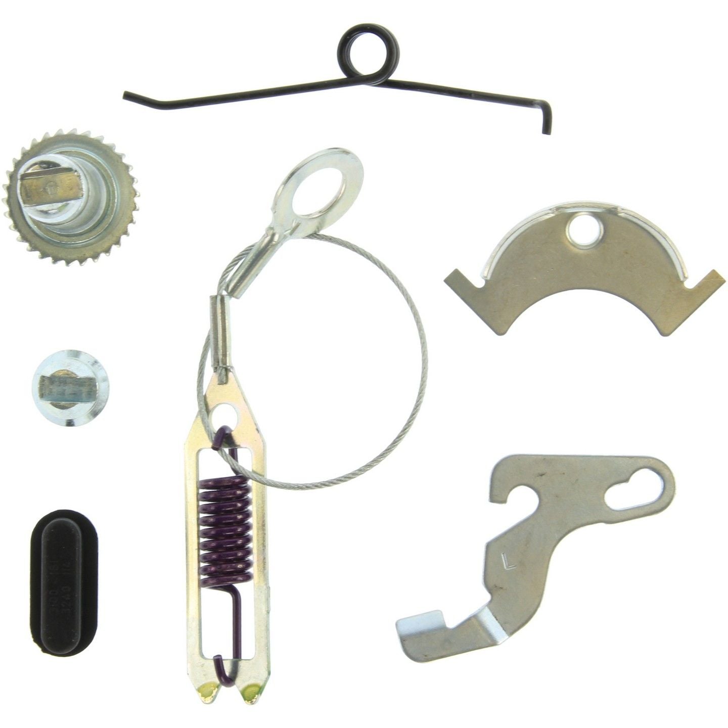 Top View of Rear Left Drum Brake Self-Adjuster Repair Kit CENTRIC 119.65001