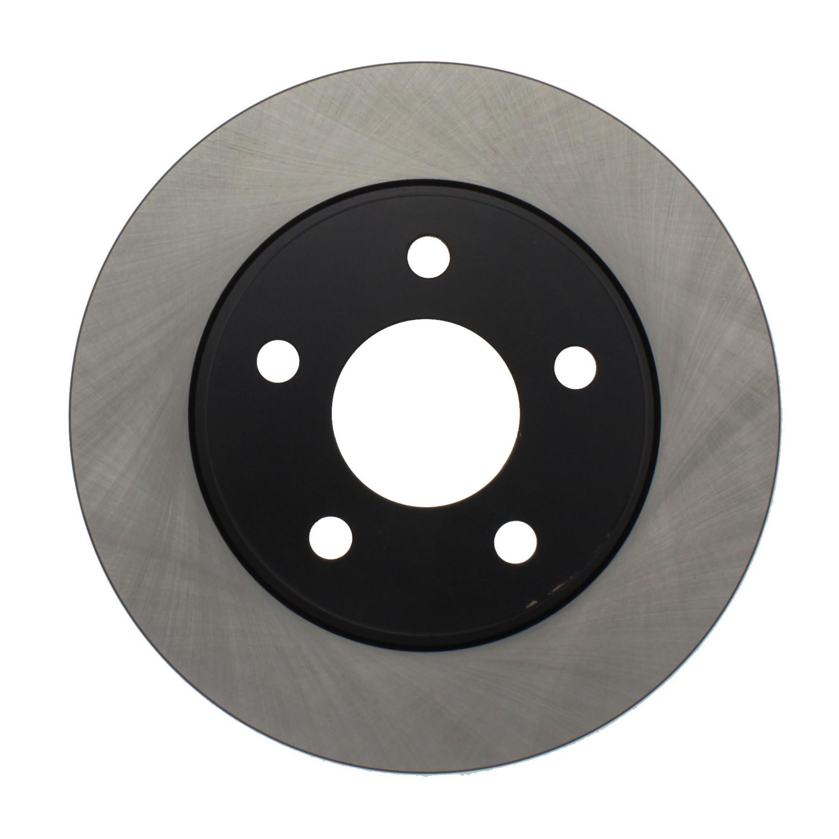 Front View of Rear Disc Brake Rotor CENTRIC 120.61039