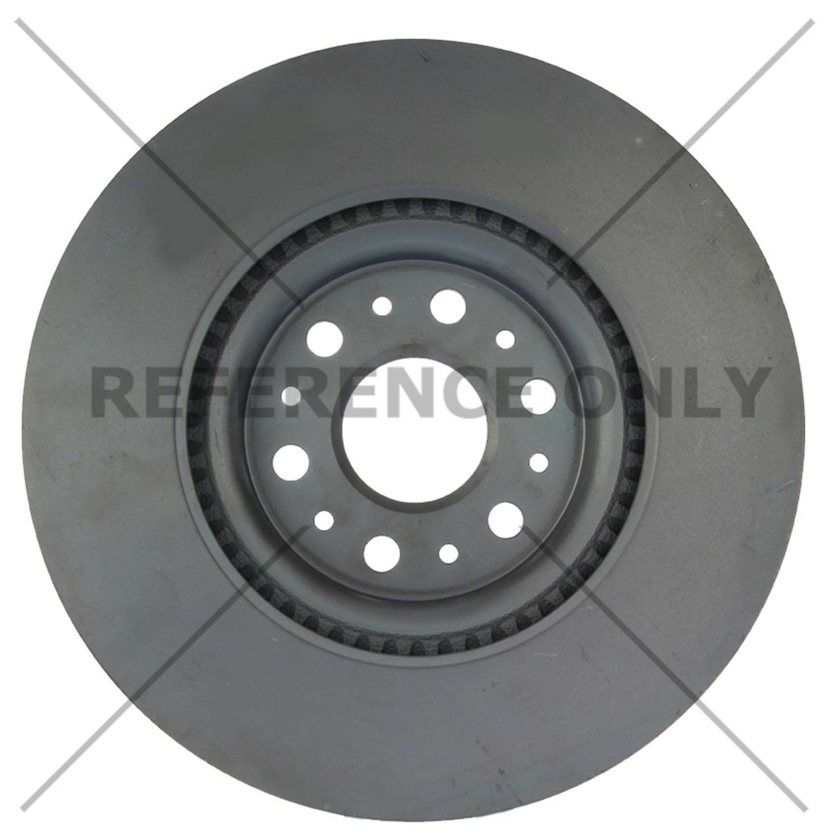 Back View of Front Disc Brake Rotor CENTRIC 120.62174