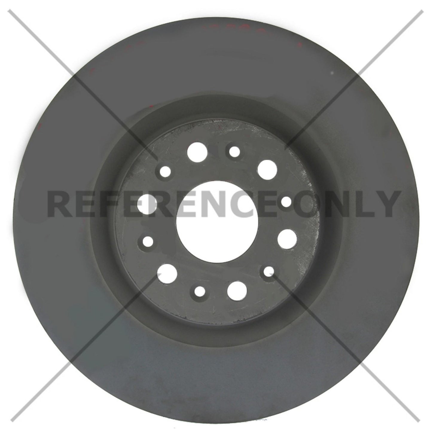 Front View of Front Disc Brake Rotor CENTRIC 120.62174