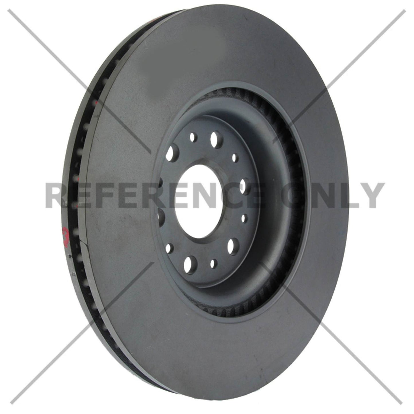 Right View of Front Disc Brake Rotor CENTRIC 120.62174