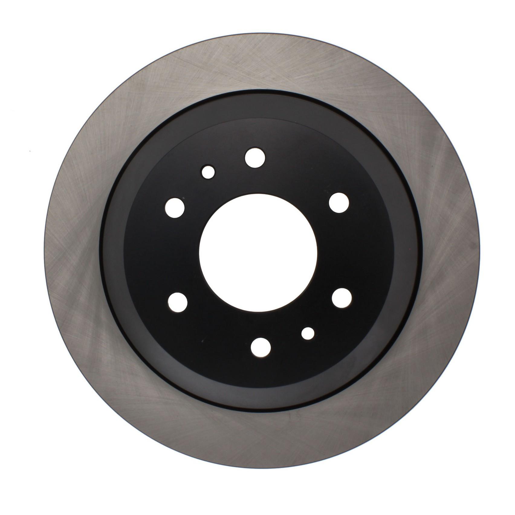 Front View of Rear Disc Brake Rotor CENTRIC 120.66052