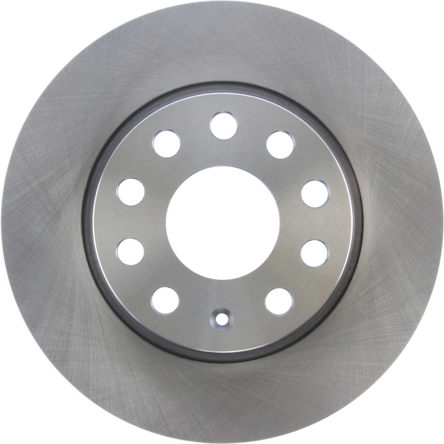 Front View of Rear Disc Brake Rotor CENTRIC 121.33131