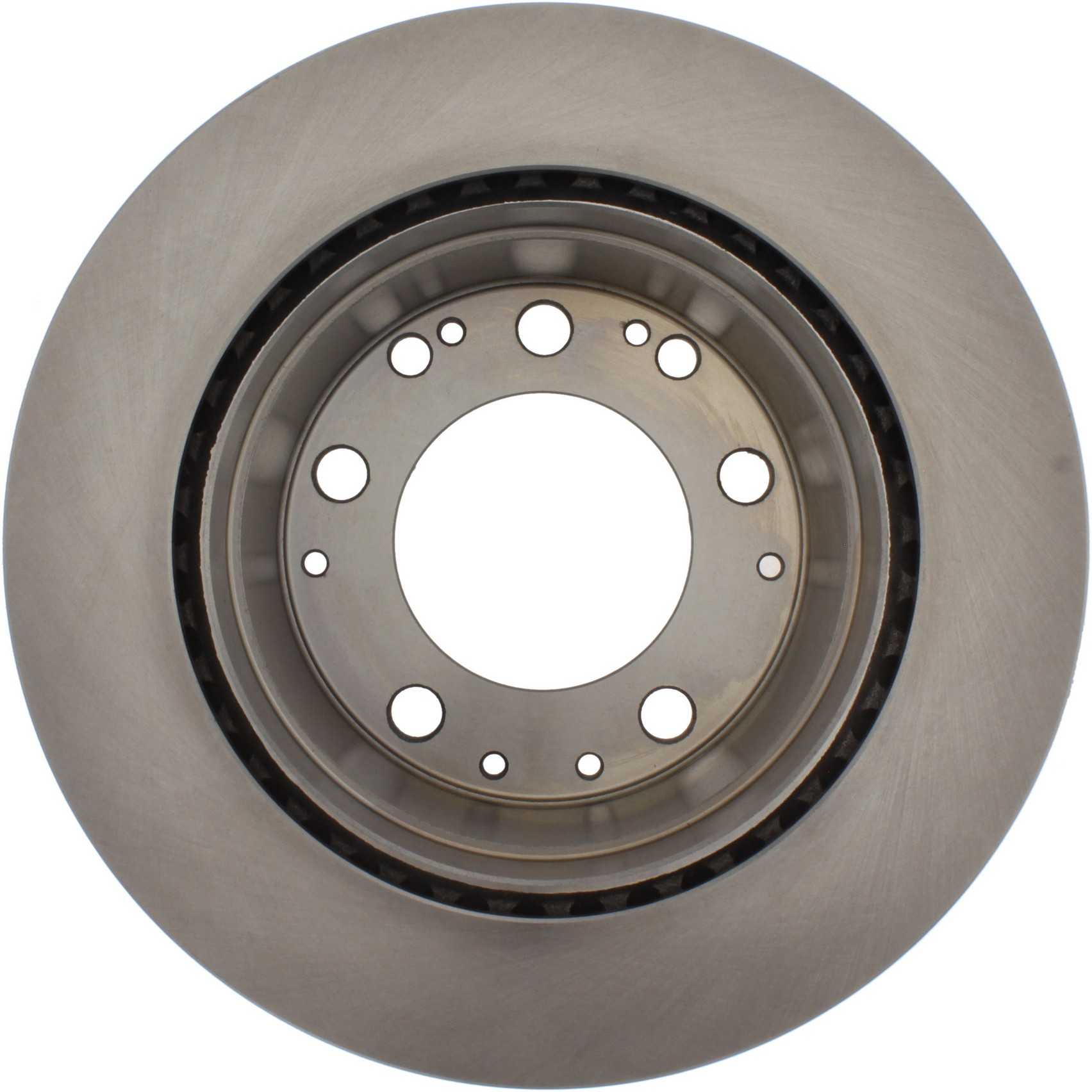 Back View of Rear Disc Brake Rotor CENTRIC 121.37002