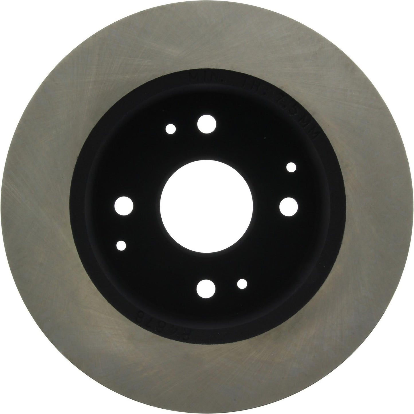 Back View of Rear Disc Brake Rotor CENTRIC 121.40035