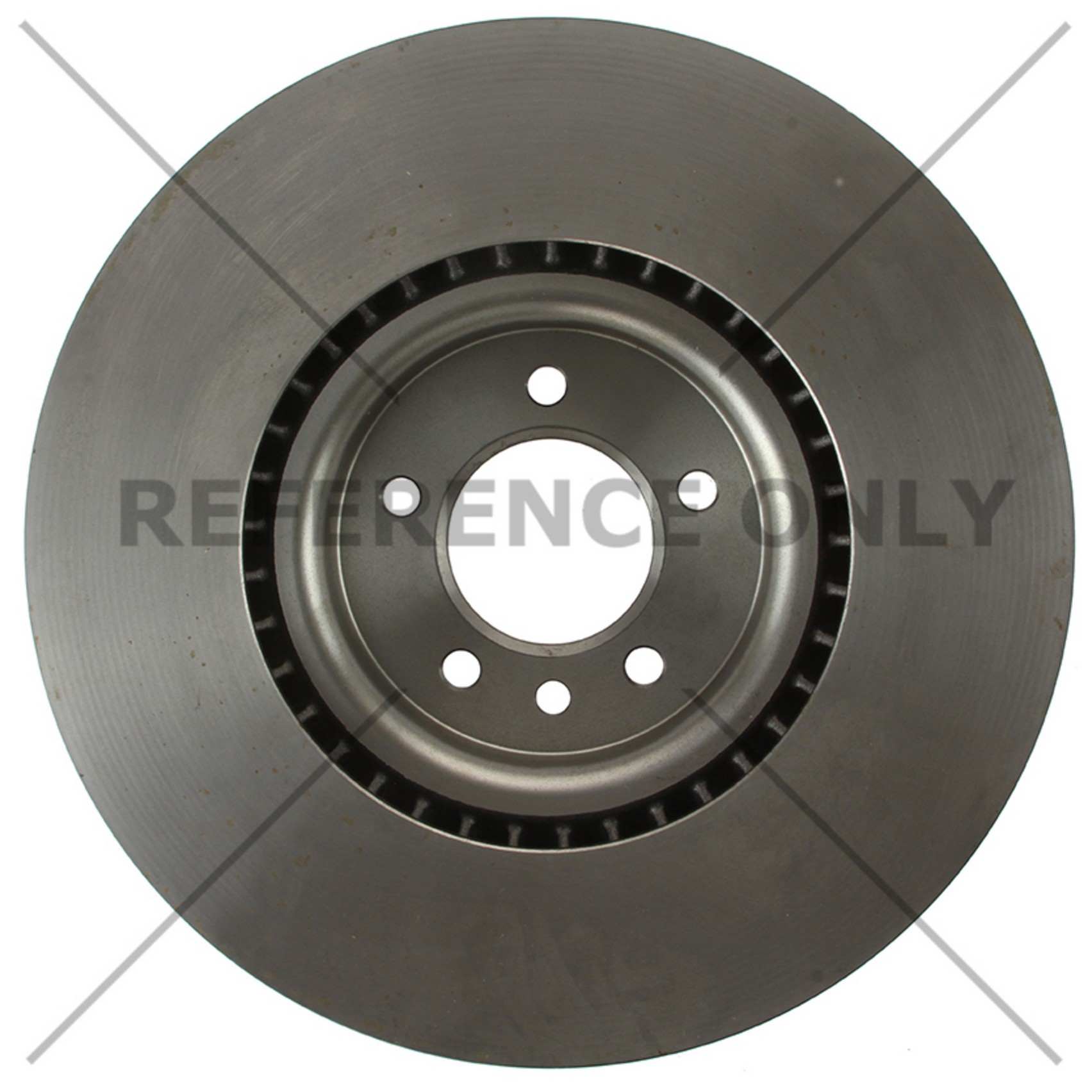 Back View of Front Disc Brake Rotor CENTRIC 125.22032