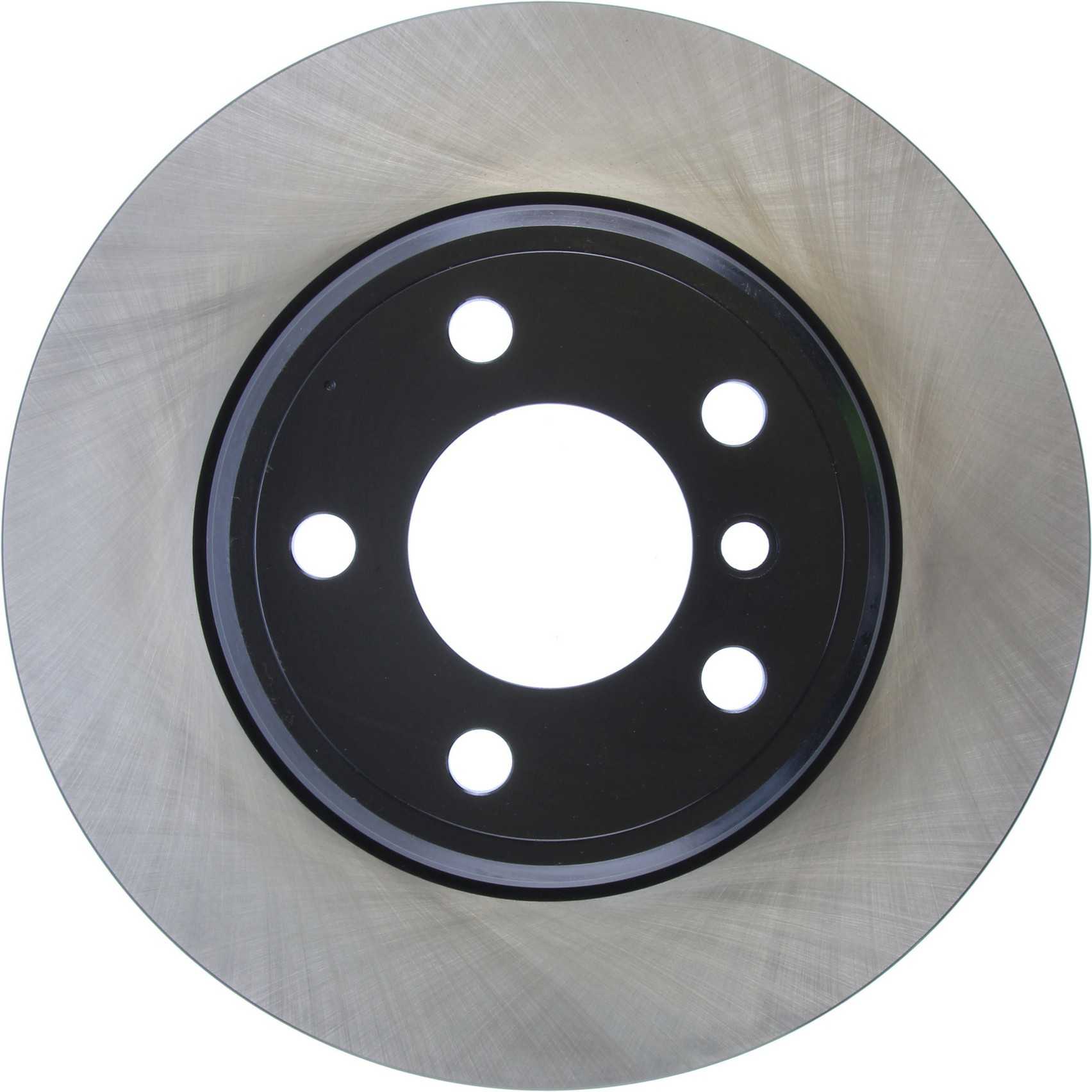 Front View of Rear Disc Brake Rotor CENTRIC 125.34051