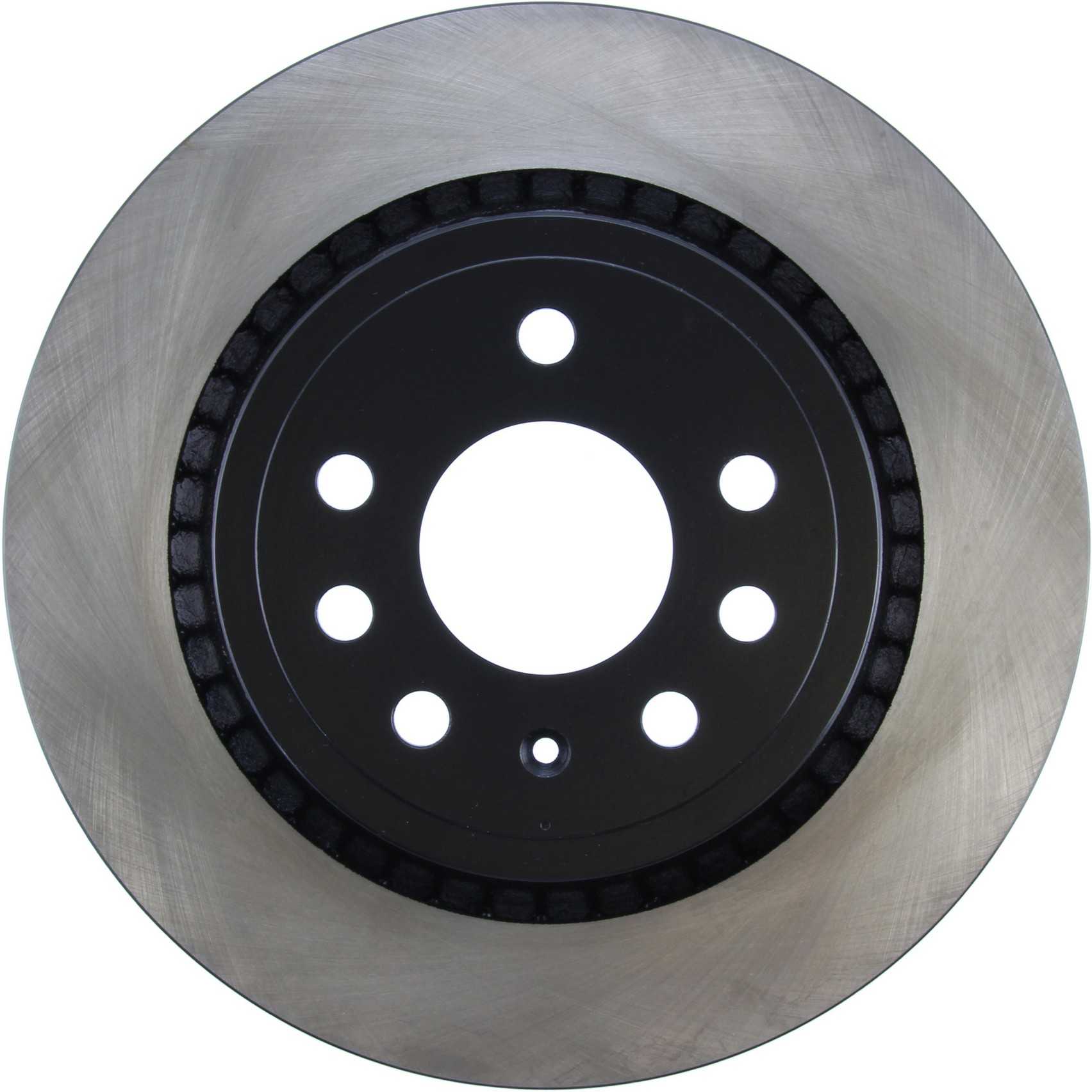 Front View of Rear Disc Brake Rotor CENTRIC 125.38019