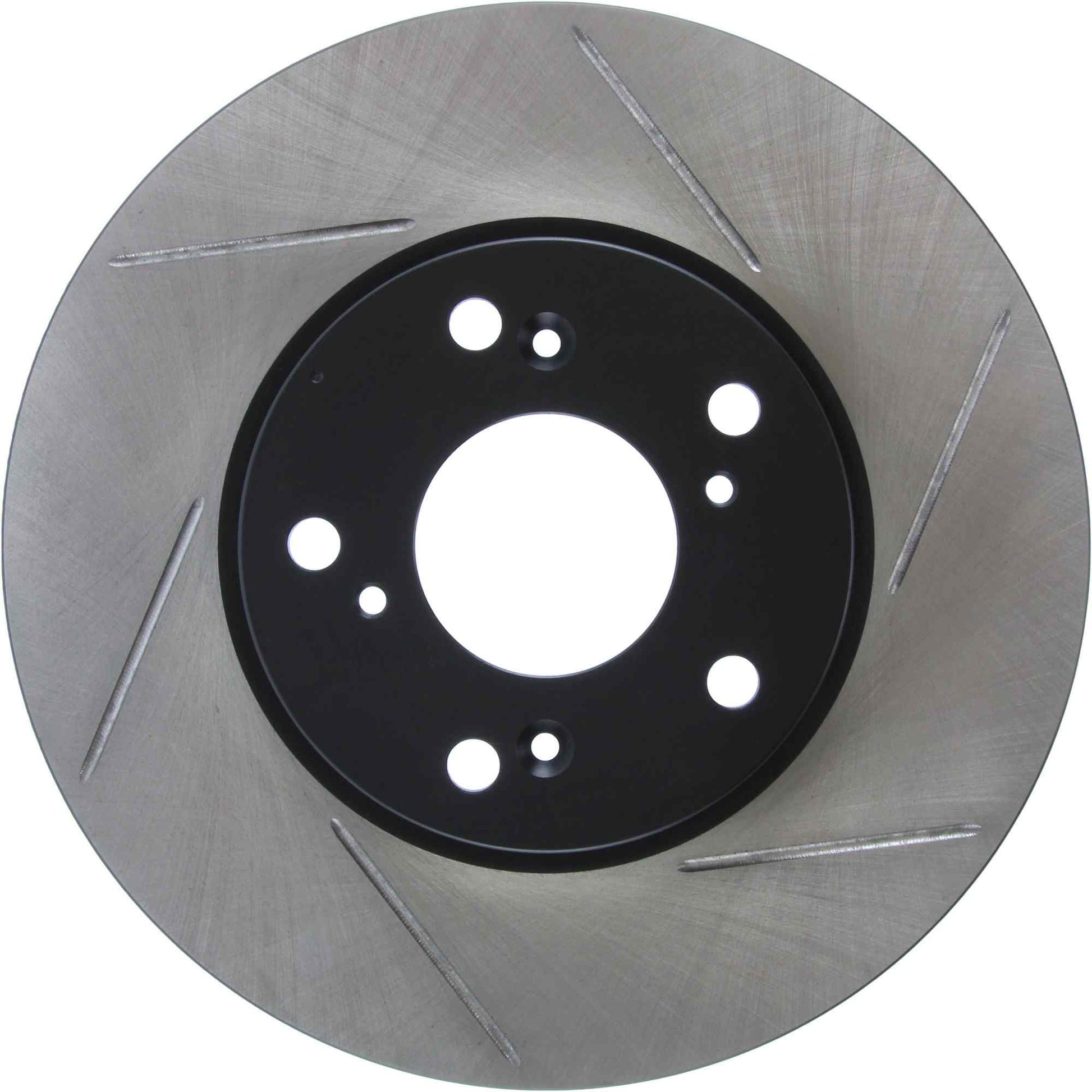 Front View of Front Left Disc Brake Rotor CENTRIC 126.40036SL