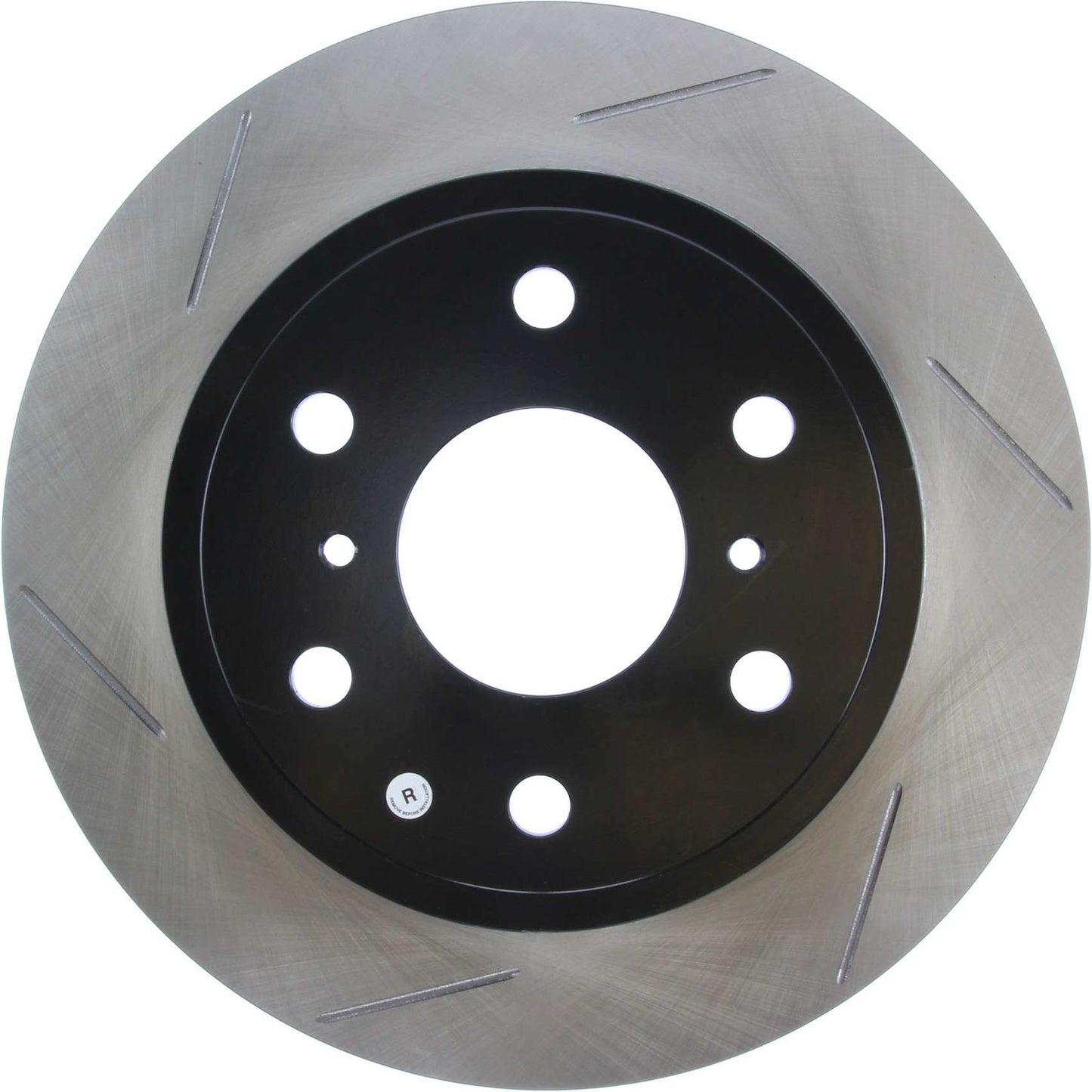 Front View of Rear Right Disc Brake Rotor CENTRIC 126.66065SR